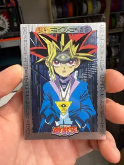 Yu-Gi-Oh! #47 Yami Yugi Rare Bandai Toei Amada Silver Foil Card 1998 - Image 1
