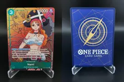 Nami (Alternate Art) OP02-036 Super Rare Paramount War One Piece NM - Image 3