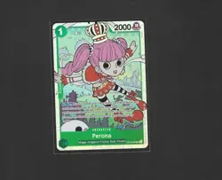 Perona OP12-034 SR NM English One Piece TCG Legacy of the Master US Seller - Image 1