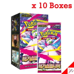 Pokemon Card Scarlet & Violet Mega Symphonia Booster Box M1S Sealed 10Box-Korean - Image 1