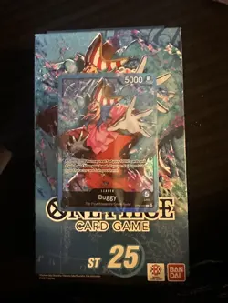 One Piece TCG Starter Deck - Buggy ST-25 - New Sealed Deck Only - Image 1