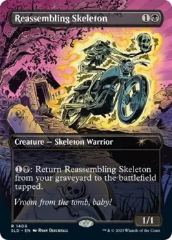 Reassembling Skeleton -Foil Light Play MTG Secret Lair - Image 1