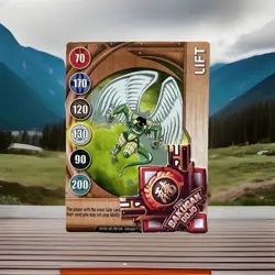 Bakugan:Battle Brawlers | Lift 🥉Copper Gate Card | 19/48c Angelo Preyas - Image 1