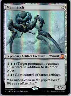 Memnarch -Foil Light Play MTG From the Vault: Lore - Image 1