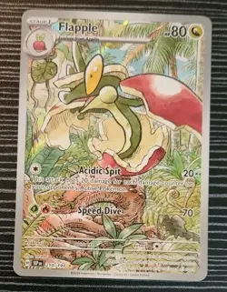 Pokemon - Flapple 210/191 - Illustration Rare Card - Surging Sparks - Image 1