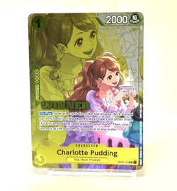 Charlotte Pudding OP03-112 Winner Championship Tournament Promo One Piece Card - Image 1