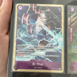 El Thor Enel Event OP15-075 Premium Card Collection Vol 6 Alt Art - Image 1