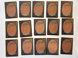MTG Magic The Gathering Card Lot 4th Edition Black Border Korean - 15 Cards - Image 2
