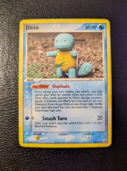 Pokemon Squirtle Ditto Card 2005 40/113 Delta Species - Image 1