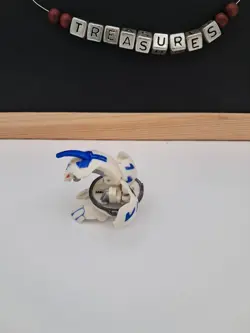 Bakugan Battle Brawlers Pearl Aquos Delta Dragonoid 550g B1 Classic W/ Card - Image 5
