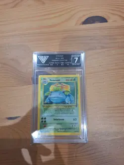 Pokemon Venusaur Holo Base Set Legendary Collection 18/110, 2002, GetGraded 7 - Image 1