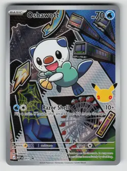 Oshawott 051 Promo ME: Mega Evolution Promo Pokemon Holo Near Mint - Image 1