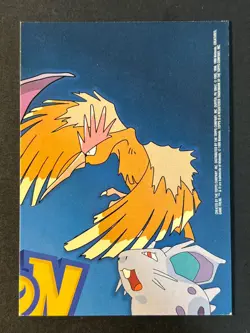 Professor Oak TV7 Topps Pokemon Series 2 - TV Animation LP - Image 2