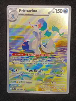 Primarina 088 Pitch Black Pokemon card - Image 1