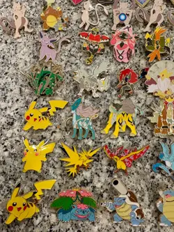 Pokemon TCG Pin Collection Lot 38 Official Mewtwo Pikachu Legendary Pins - Image 5