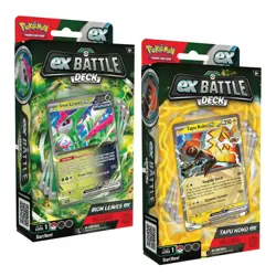 POKEMON TCG Tapu Koko ex & Iron Leaves ex Battle Deck (Pair) - Image 1