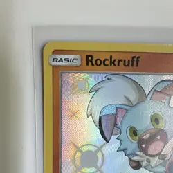 Pokemon TCG Rockruff SV23/SV94 Hidden Fates Shiny Vault Holo English 2019 *Mint* - Image 2