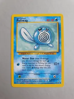 Poliwag 59/102 Pokemon TCG Base Set (1999) Common NM - Image 1