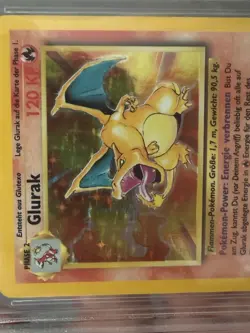 Pokemon TCG Base Basis-Set Glurak 4/102 Deutsch Holo Unlimited BGS Psa CGC 7,5 - Image 2