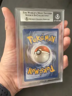 Pokemon TCG Base Basis-Set Glurak 4/102 Deutsch Holo Unlimited BGS Psa CGC 7,5 - Image 3
