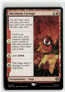 Maximum Carnage - Spider-Man MTG NM - Image 1