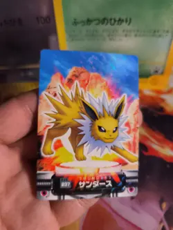 Pokemon Karte Card Blitza Jolteon Prism Holo Zukan 2004 Ex Firered japanese NM - Image 2