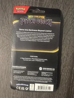 Pokemon TCG Pitch Black Checklane Booster Pack With Slowpoke Promo & Tepig Coin - Image 2