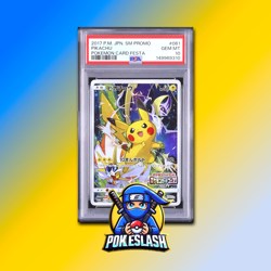 Pikachu #061/SM-P- Pokemon Japanese - PSA 10 - Image 1
