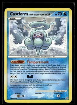 Castform Snow-Cloud Form 50/146 Legends Awakened Uncommon Pokemon - Image 1