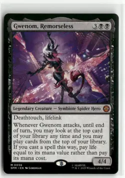 Gwenom, Remorseless - Spider-Man MTG NM - Image 1