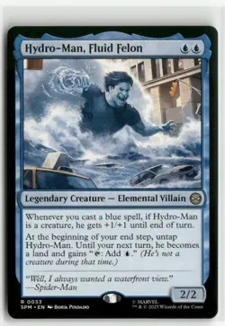 Hydro-Man, Fluid Felon - Spider-Man MTG NM - Image 1