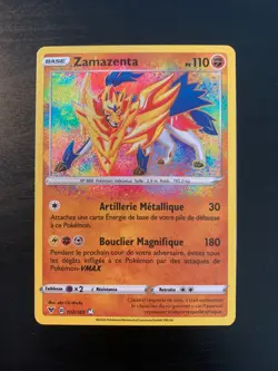 Carte Pokemon : Zamazenta 102/185 Voltage Eclatant Francaise NEUF - Image 1