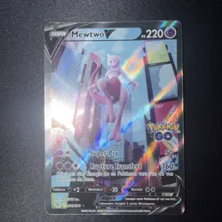 Carte Pokemon MEWTWO 072/078 V Full Art FA Pokemon GO EB10.5 🇫🇷 - Image 1