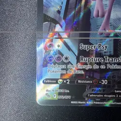 Carte Pokemon MEWTWO 072/078 V Full Art FA Pokemon GO EB10.5 🇫🇷 - Image 3