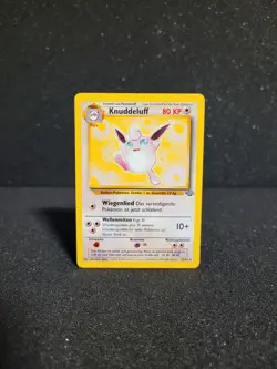 Pokemon Karte Knuddeluff - MINT - 32/64 Dschungel Jungle Set - Image 1