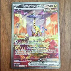 Pokemon TCG Raging Bolt ex 208/162 SIR Full Art Holo Temporal Forces - Image 1