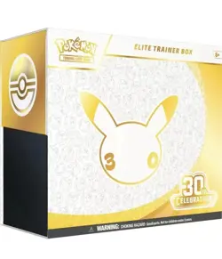 Pokemon 30th Anniversary Celebration Elite Trainer Box ETB Ships 9/16 preorder. - Image 1