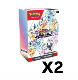 Prismatic Evolutions Booster Bundle Pokemon Factory Sealed Lot of 2 - Image 1