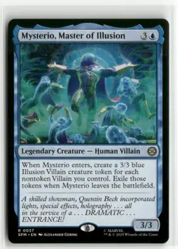 Mysterio, Master of Illusion - Spider-Man MTG NM - Image 1