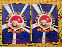Jolteon Pokemon card Japanese No.135 Jungle 1997 Holo Vintage LP Two Copies - Image 2