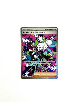Roxie’s Performance 121/086 SIR Holo Pokemon Card NM Pokemon Chaos Rising J CRI - Image 1