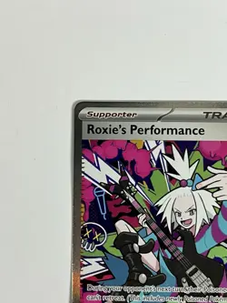 Roxie’s Performance 121/086 SIR Holo Pokemon Card NM Pokemon Chaos Rising J CRI - Image 3
