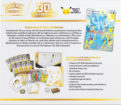 Pokemon Center 30th Anniversary ETB Elite Trainer Box New Sealed Preorder - Image 2