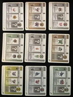 Lot 45 Gameboy Advance Pokemon ruby & sapphire e-Reader Battle Cards - Image 5
