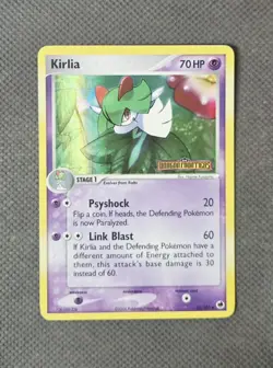 Kirlia 32/101 Reverse Holo Stamped - EX Dragon Frontiers Pokemon TCG 2006 - Image 1