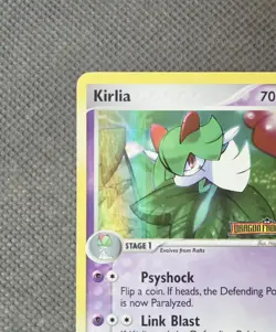 Kirlia 32/101 Reverse Holo Stamped - EX Dragon Frontiers Pokemon TCG 2006 - Image 3