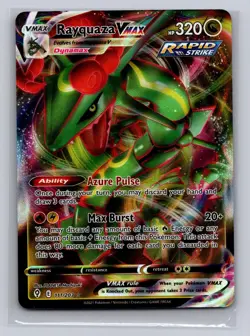 Rayquaza VMAX 111/203 Holo VMAX Rare Evolving Skies Pokemon Lightly Played - Image 1