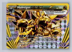 Hydreigon BREAK 87/114 BREAK Rare Steam Siege Pokemon Holo Lightly Played - Image 1