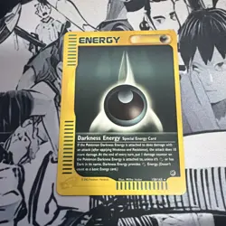 Nintendo Pokemon TCG Expedition Base Set Darkness Energy 158/165 NM - Image 1