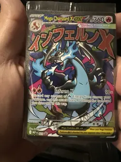 2025 Pokemon MEP Ultra Premium Collection 023 MEGA CHARIZARD X EX Sealed Promo C - Image 1